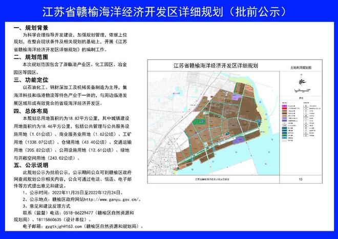 江苏省赣榆经济开发区最新发展规划深度解析