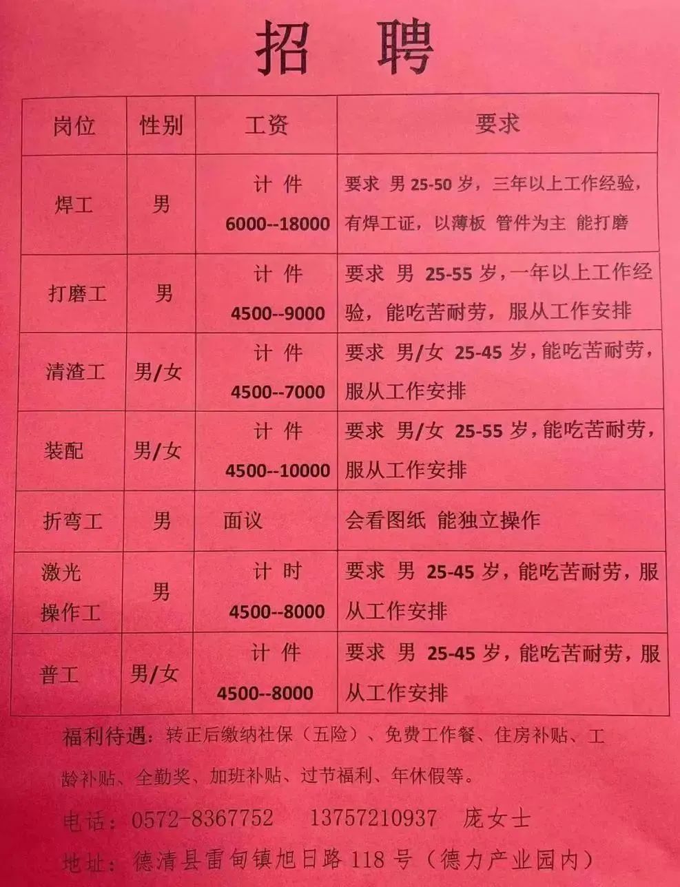 董洼村委会最新招聘启事概览