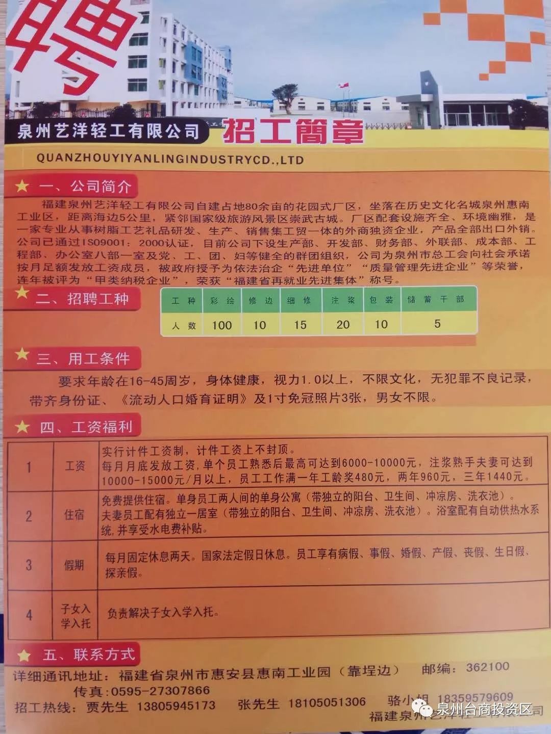 下府经济开发区最新招聘概览