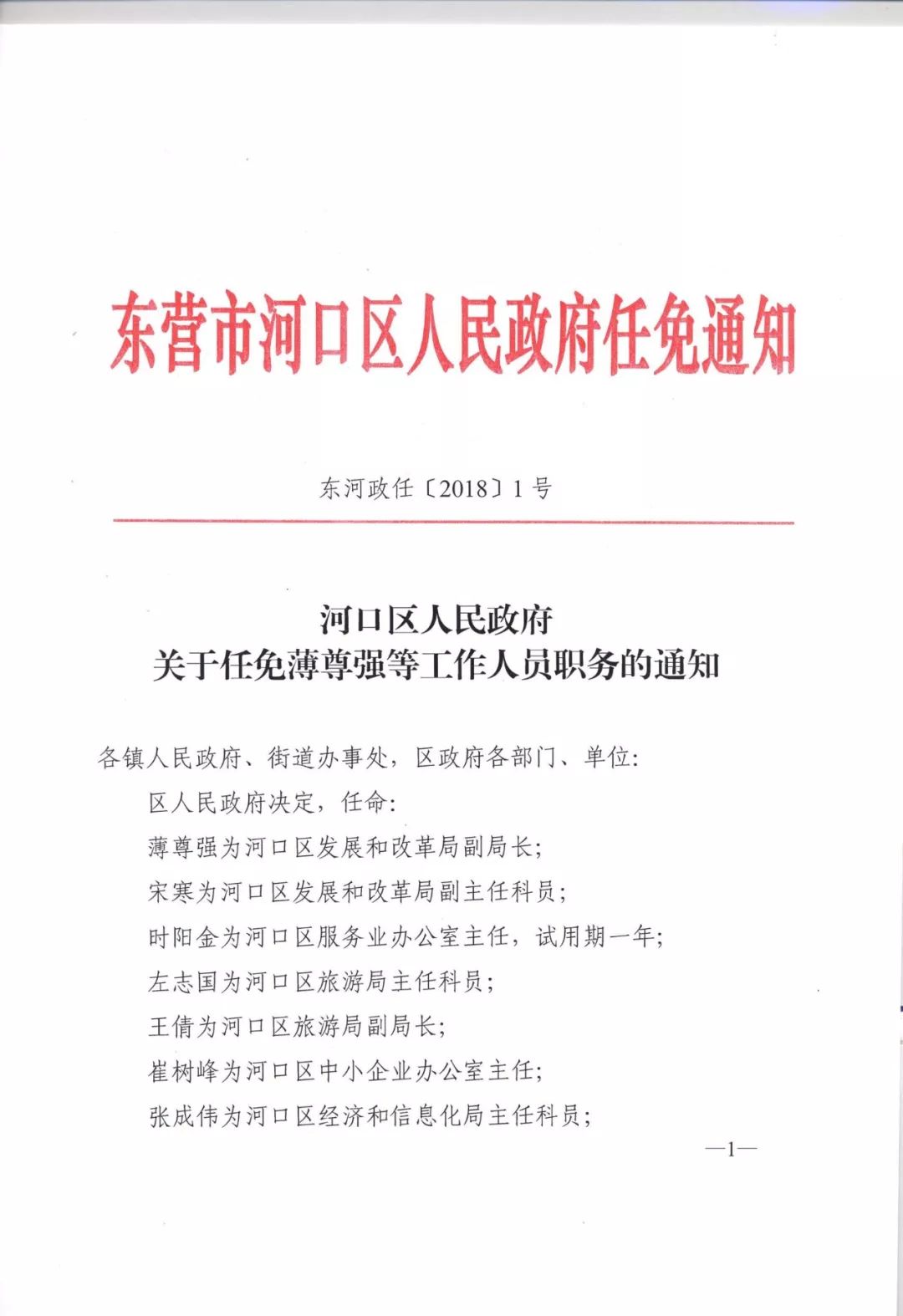 河口区数据和政务服务局最新人事任命动态解析